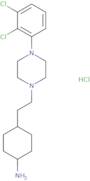 4-[2-[4-(2,3-Dichlorophenyl)piperazin-1-yl]ethyl]cyclohexan-1-amine hydrochloride