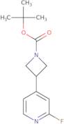 tert-Butyl 3-(2-fluoropyridin-4-yl)azetidine-1-carboxylate