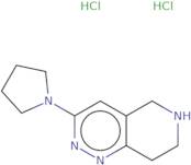 1-{5H,6H,7H,8H-Pyrido[4,3-c]pyridazin-3-yl}pyrrolidine dihydrochloride