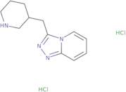 3-({[1,2,4]Triazolo[4,3-a]pyridin-3-yl}methyl)piperidine dihydrochloride