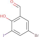 5-Bromo-2-hydroxy-3-iodobenzaldehyde