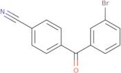 3-Bromo-4'-cyanobenzophenone