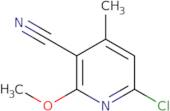 6-Chloro-2-methoxy-4-methylnicotinonitrile