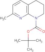 7-Methyl-3,4-dihydro-2H-[1,8]naphthyridine-1-carboxylic acid tert-butyl ester
