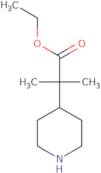 ethyl 2-methyl-2-(piperidin-4-yl)propanoate hydrochloride