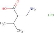 2-(Aminomethyl)-3-methylbutanoic acid hydrochloride