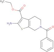 Ethyl 2-amino-6-benzoyl-4,5,6,7-tetrahydrothieno[2,3-c]pyridine-3-carboxylate