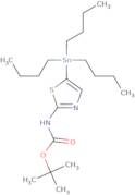 2-(N-Boc-amino)-5-(tributylstannyl)thiazole