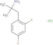 1-(2,4-Difluorophenyl)-2-methylpropan-2-amine hydrochloride
