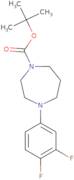 tert-Butyl 4-(3,4-difluorophenyl)-1,4-diazepane-1-carboxylate