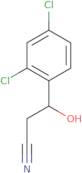 3-(2,4-Dichlorophenyl)-3-hydroxypropanenitrile