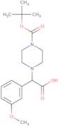 2-(4-Boc-piperazinyl)-2-(3-methoxyphenyl)acetic acid