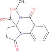 4-Ethyl-1,5-dioxo-2,3,4,5-tetrahydro-1H-pyrrolo[1,2-a]quinazoline-3a-carboxylic acid