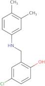 4-Chloro-2-{[(3,4-dimethylphenyl)amino]methyl}phenol