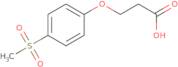 3-(4-Methanesulfonylphenoxy)propanoic acid