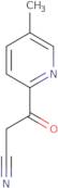 3-(5-Methyl-2-pyridyl)-3-oxopropanenitrile
