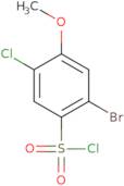 2-Bromo-5-chloro-4-methoxybenzene-1-sulfonyl chloride