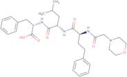(S)-2-((S)-4-Methyl-2-((S)-2-(2-morpholinoacetamido)-4-phenylbutanamido)pentanamido)-3-phenylpropanoic Acid