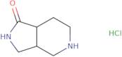 rac-(3aR,7aR)-Octahydro-1H-pyrrolo[3,4-c]pyridin-1-one hydrochloride