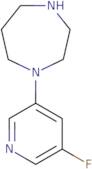1-(5-Fluoropyridin-3-yl)-1,4-diazepane