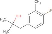 1-(4-Fluoro-3-methylphenyl)-2-methylpropan-2-ol