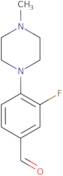 3-Fluoro-4-(4-methylpiperazin-1-yl)benzaldehyde