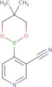 3-Cyano-4-(5,5-dimethyl-[1,3,2]dioxaborinan-2-yl)-pyridine