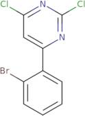 4-(2-Bromophenyl)-2,6-dichloropyrimidine