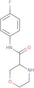 Morpholine-3-carboxylic acid (4-fluoro-phenyl)-amide