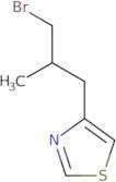 4-(3-Bromo-2-methylpropyl)-1,3-thiazole