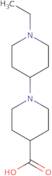 1-(1-Ethylpiperidin-4-yl)piperidine-4-carboxylic acid