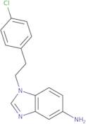 1-[2-(4-Chlorophenyl)ethyl]-1H-1,3-benzodiazol-5-amine