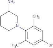 1-(4-Bromo-2,6-dimethylphenyl)piperidin-3-amine