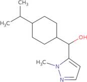 (1-Methyl-1H-pyrazol-5-yl)[4-(propan-2-yl)cyclohexyl]methanol