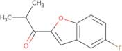 1-(5-Fluoro-1-benzofuran-2-yl)-2-methylpropan-1-one