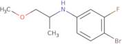 4-Bromo-3-fluoro-N-(1-methoxypropan-2-yl)aniline