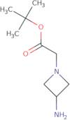 tert-Butyl 2-(3-aminoazetidin-1-yl)acetate