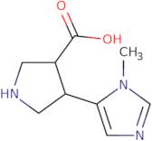 4-(3-Methylimidazol-4-yl)pyrrolidine-3-carboxylic acid