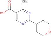 4-Methyl-2-(oxan-4-yl)pyrimidine-5-carboxylic acid