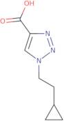 1-(2-Cyclopropylethyl)-1H-1,2,3-triazole-4-carboxylic acid