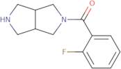 2,3,3a,4,6,6a-Hexahydro-1H-pyrrolo[3,4-c]pyrrol-5-yl-(2-fluorophenyl)methanone