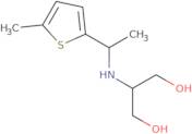 2-[1-(5-Methylthiophen-2-yl)ethylamino]propane-1,3-diol