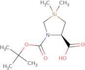 (R)-1-(tert-Butoxycarbonyl)-3,3-dimethyl-1,3-azasilolidine-5-carboxylic acid