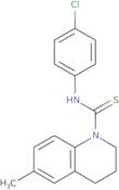 1-(4-chlorophenyl)-3-(6-methyl(1,2,3,4-tetrahydroquinolyl))thiourea