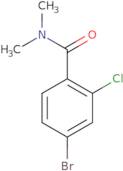 N,N-Dimethyl 4-bromo-2-chlorobenzamide