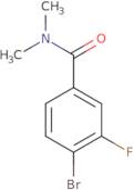 4-Bromo-3-fluoro-N,N-dimethylbenzamide