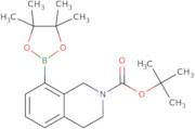 tert-Butyl 8-(4,4,5,5-tetramethyl-1,3,2-dioxaborolan-2-yl)-3,4-dihydroisoquinoline-2(1H)-carboxy...