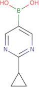 (2-cyclopropylpyrimidin-5-yl)boronic acid