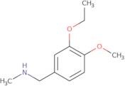 [(3-Ethoxy-4-methoxyphenyl)methyl](methyl)amine