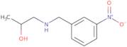 1-{[(3-Nitrophenyl)methyl]amino}propan-2-ol